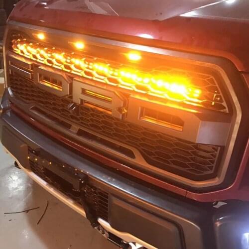 40 Inch Led Light Bar for F150 2017-2019 Trucks Car Front Grill LED6449 lantsun