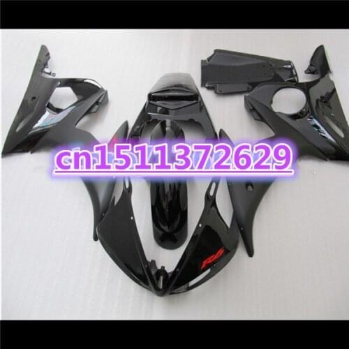 Hot sales Fairing bodywork for YZF R6 2003 2004 2005 YZF-R6 03 04 05 fairing kit all black YZFR6 600 03-05-Dor D