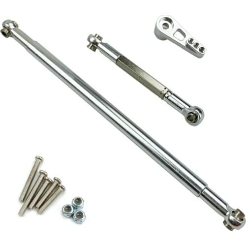 For MN86S MN86 MN86KS MN86K MN G500 Upgrade Parts Metal Steering Pull Rod Servo Link Rod 1/12 RC Car Accessories