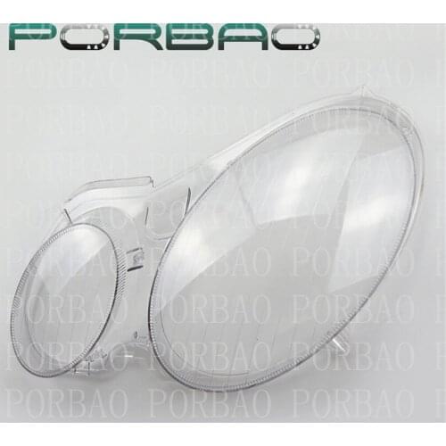 For W211 E CLASS E240 E320 E350 E280 E300 E500 E550 4Doors Headlight clear shell Transparent Glass Lens Cover 02-08 Lampshade