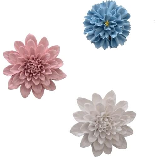 Creative Wall Hanging Ceramic Flowers Mural Crafts Decor Hotel Home Llivingroom Wall Background Ornament Decoration Wedding Gift