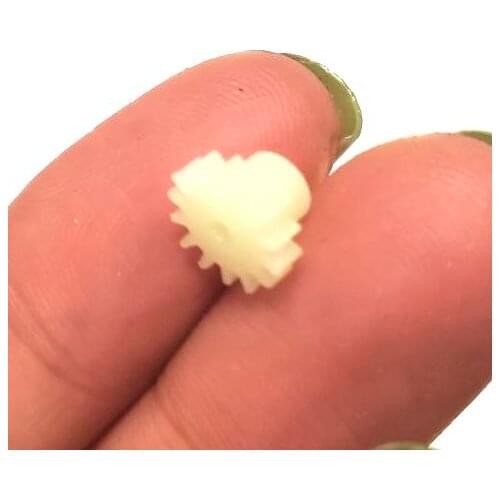 Small plastic gear for Sharp 700 stereo cassette deck