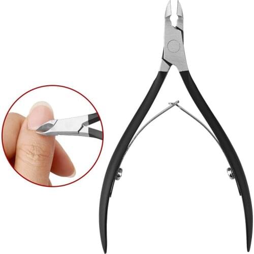 Stainless Steel Cuticle Nippers Scissor Cutter Dead Skin Remover Trimmer Manicure Pedicure Nail Art Care Tool Nail clippers