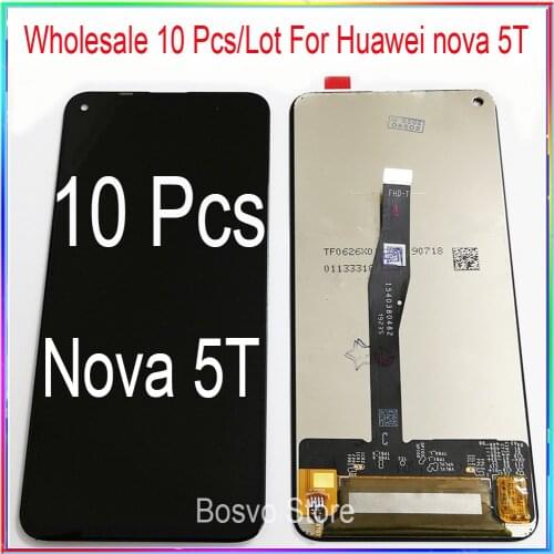 Wholesale 10 Pcs/Lot for Huawei nova 5T LCD screen display with touch assembly