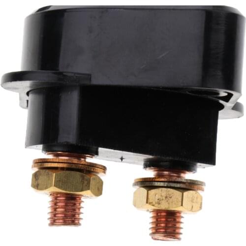 Car RV Boat Battery Isolator Disconnect Power Switch W/Removable Keys