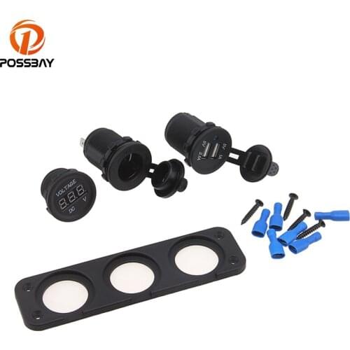 POSSBAY Car USB Adapters