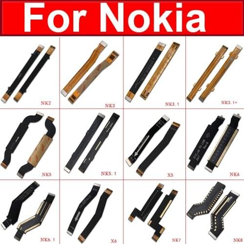 Motherboard Connector Flex Cable For Nokia 2 2.1 3 3.1 Plus 5 5.1 6 6.1 7 7.1 8 8.1 X5 X6 X7 Mainboard Flex cable replacement