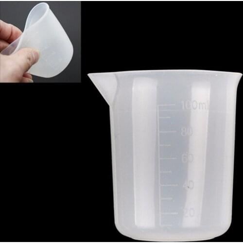 DIY Measuring Cup Silicone Resin Glue Tool Jewelry Make Practical Good Grips