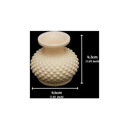 Silicone flower pots mold 3d handmade Cement molds silica gel concrete moulds vase geometry mould