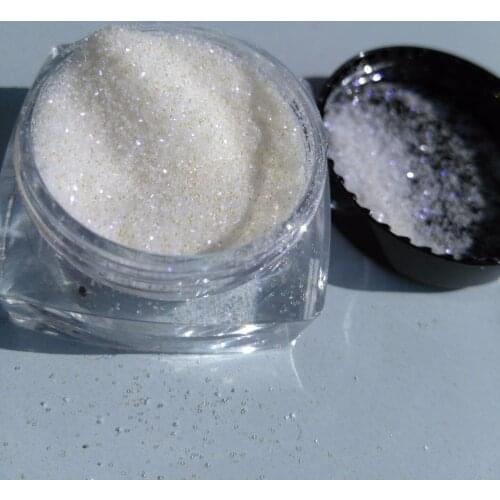 LB904 Laser Purple Iridescent Colorful Glitter 0.2mm 1/126 Nails Art Manicure UV Tip Powder Dust Nail Tips Decoration 5g/pot