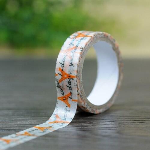 2 Pcs Words Style Love Theme DIY Couple Photos 5m Decor Props Washi Paper Tapes for DIY Scrapbook Decor Wedding Photo Album
