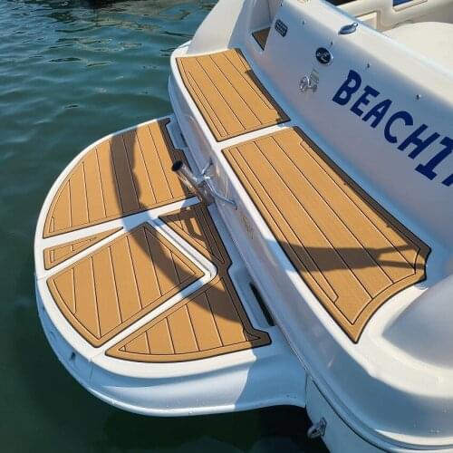 2001 Sea Ray 225 Weekender Swim Platform Pad 1/4" 6mm Boat EVA Teak Decking