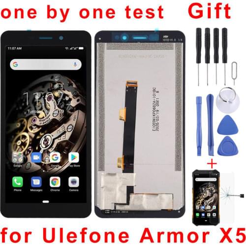 5.5 inches for Ulefone Armor X5 Touch Panel + LCD Full Assembly for Ulefone Armor X5