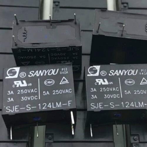 50pcs/lot [In stock] Brand new original Relay SJE-S-124LM-F 4pin