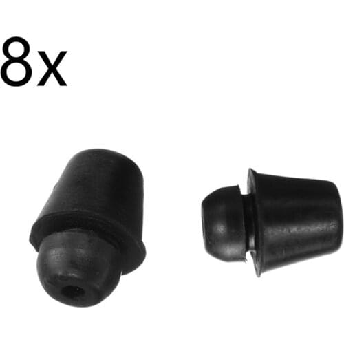 8Pcs Car Door Dampers Buffer Rubber Pad Cover Rubber Anti Shock Cap For Hyundai Elantra Sonata Accent ix35