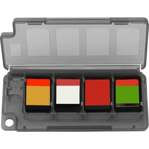 Bluelans 10 in 1 Game Card Storage Container Cassette Cases for Nintendo Console Switch