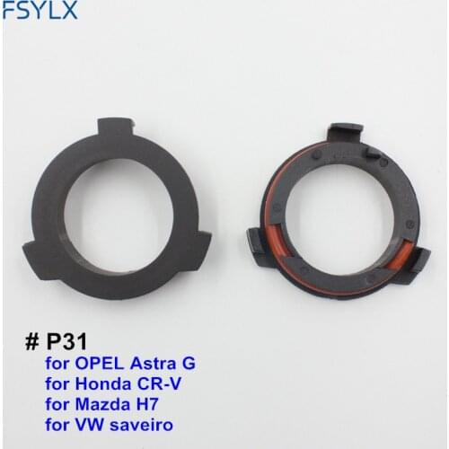 FSYLX H7 LED Headlight Bulb Holder clip For Mazda for Honda CR-V for OPEL Astra G Car Styling LED light H7 clip retainer adapter