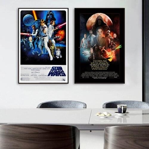 Canvas Painting Disney Star War A New Hope Abstract Movie Posters and Print Wall Art Picture for Living Room Home Decor Unframed