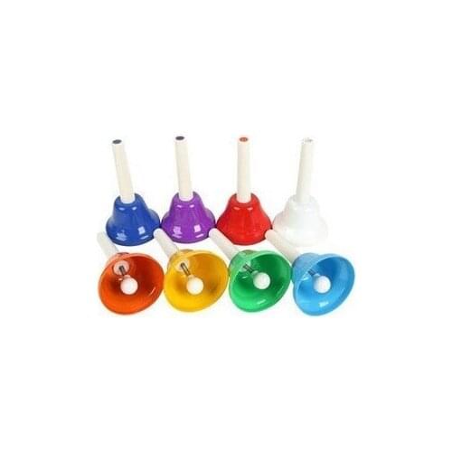 Music instruments kits children percussion handbell sets early development tool ( 8 scales)