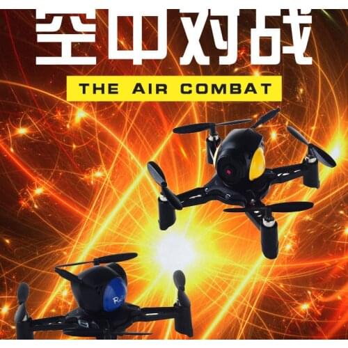 Newest Hot DIY Racing Battle Drone with Altitude Hold Battle Function Air Combat One Key Landing 360 Degree Flip Assemble FSWB