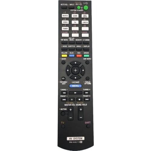 Remote control suitable for sony tv AV SYSTEM Audio power amplifier RM-AAU113 CONTROLLER