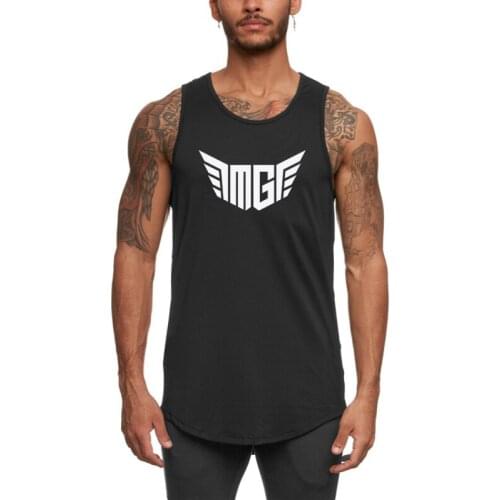 Mesh Workout Summer Casual Sports Tank Top Men Musculation Gym Clothing Bodybuilding Singlets Sleeveless Fitness Quick Dry Vest