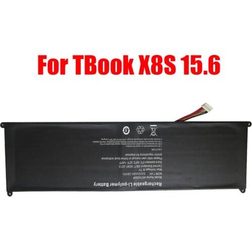 Laptop Battery For T-bao For TBook X8S 15.6 7.6V 5000mAh 38Wh 10PIN 7line new