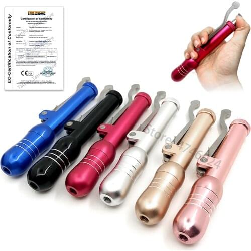 0.3ml Hyaluronic Gun Ampoule Head Syringe Hyaluron Massage Atomizer Pen No-Needle High Pressure Pen for Lip Plumping face care
