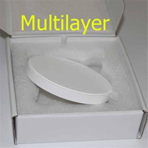 1 Piece OD98*10/12/14mm Dental Lab Zirconia Block Multilayer Gradient Zirconia Materials For All-Ceramic Dental Lab