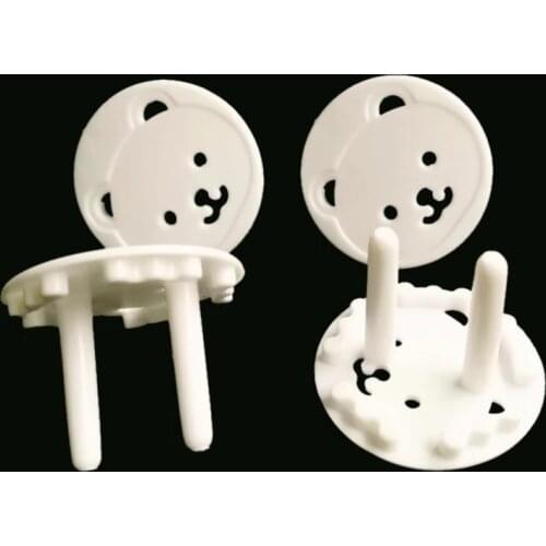 10pcs Baby Safety Child Electric Socket Outlet Plug Protection Security Two Phase Safe Lock Cover Kids Sockets Cover Plugs