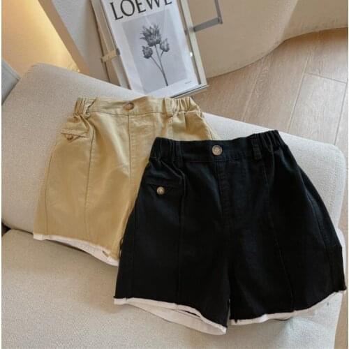 2021 new style girls boys shorts summer cotton fashion kids shorts