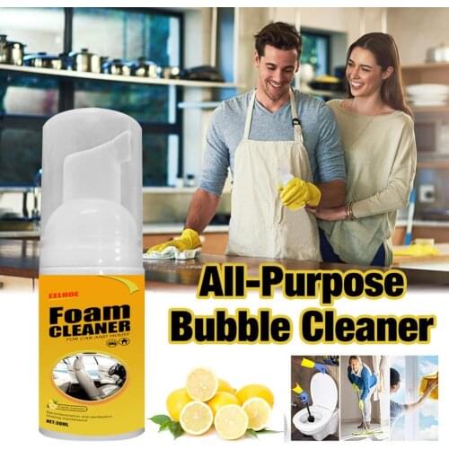 30ml All-Purpose Bubble Cleaner Kitchen Non Greasy Dirt Home Cleaner Spray Home Foam Cleansing Agent Cleaning Supplies