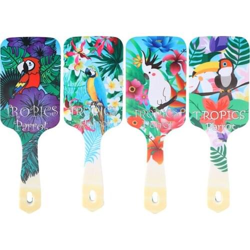 Beauty Childlike Jungle Parrot Hair Hot Comb Haircare Massage Scalp Airbag Styling Hair Brush Barber Comb Wholesale Hairbrush