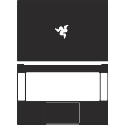 Laptop Carbon Fiber Vinyl Skin Sticker Cover For 2020 Razer blade 15.6" advanced model