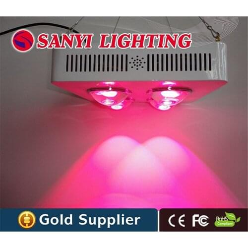 Flower grow led light high power 200w(4x50w)=700w HPS red blue for indoor greenhouse grow tent box