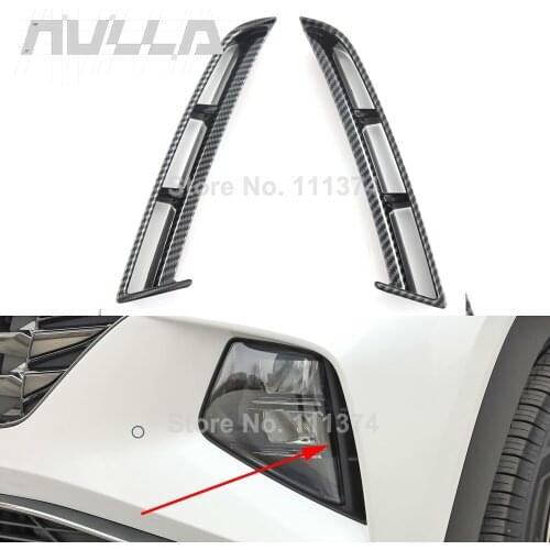 Chrome Carbon Headlights Air Intake Trim for Hyundai Tucson 2021 2022 NX4 Protection Decoration Accessories Chromium Styling