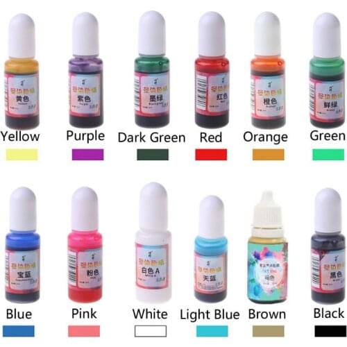 Art Ink Natural Pigment Colorant Dye Ink Diffusion UV Epoxy Resin Jewelry Making