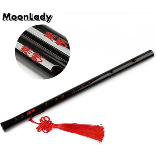 Chinese Traditional Handmade Bamboo Black Flute Dizi Traditional New Arrival Flauta Wood For Beginners and Music Lovers