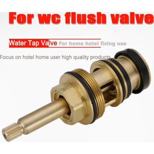 Copper Spool Lengthened Concealed Flush Valve Spool In-Wall Flush Valve Spool Squat Toilet Spool
