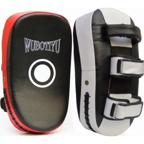 MMA Boxing Shield KickBoxing Pad Taekwondo Punch Bag Men Karate Muay Thai Foot Target Free Fight Training Adults Kids Equipment