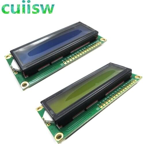 1PCS LCD1602 1602 module Blue Green screen 16x2 Character LCD Display Module blue blacklight