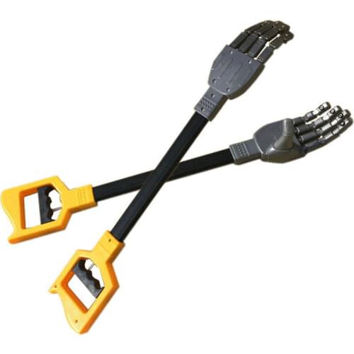 55CM High Quality Plastic Robot Hand Grabbing Stick Creative Wrist Strengthen Toys For Children DIY Robot Claw Toys