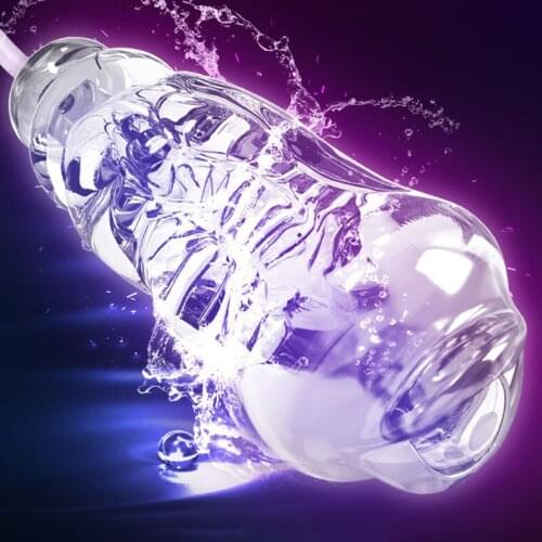 Full Automatic Piston Telescopic Rotation Male Masturbator Cup Adult Sex Toys Real Vagina Sucking Vibrator Penis Trainer Sex Toy