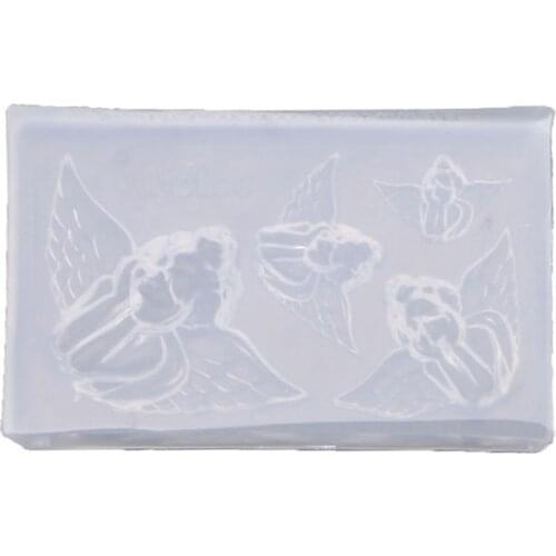 Rose Flower Cherub Angel Epoxy Resin Mold Floral Earrings Bracelet Resin Molds