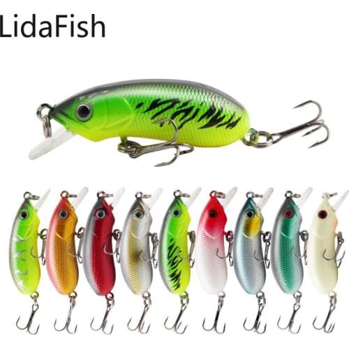 Fishing Lure 1 PCS 53mm/7.8g Minnow Crankbait Hard Bait 3D Eyes Artificial Bait Wobbler Bass Fishing Accessories