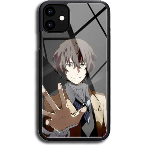 Japan Anime Bungou Stray Dogs Dazai Osamu Phone Case Rubber for iphone 11 pro max 12 Mini XS 8 7 6 6S Plus X 5S SE XR phone case