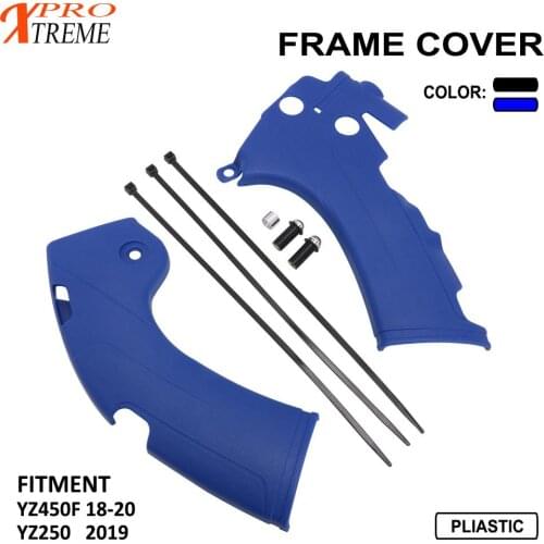 Motorcycle Side Panel Frame Guards Protector Cover For YAMAHA YZ450F YZF450 18-20 2018 2019 2020 YZ250 2019