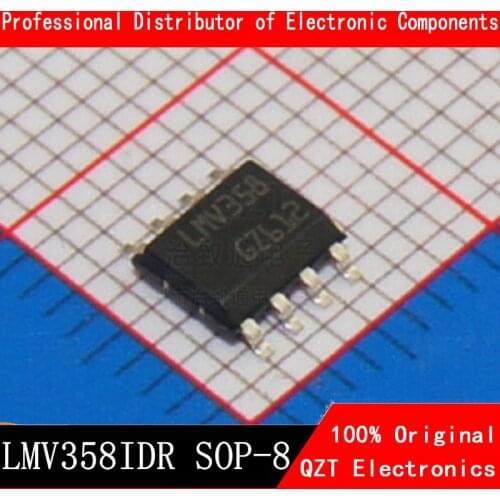 10PCS LMV358IDR SOP8 LMV358 SOP LM358IDR LMV358I SMD MV358I SOP-8 new and original IC Chipset