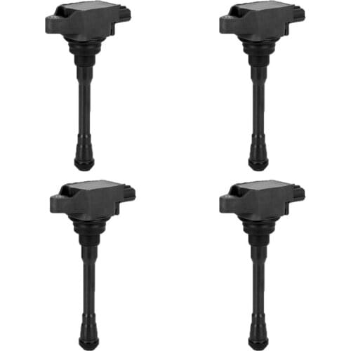 Ignition Coil Ignition System 4 pcs For Infiniti Q70 Nissan Rogue Sentra Altima Versa 07-18