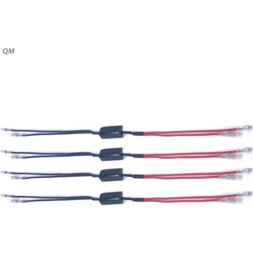 4PCS 10W10Ω Moto Load Decoding Resistor for LED Mini Turn Signal Light Flash Kit 13MF